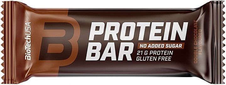 Protein Bar "Double Chocolate" - BioTechUSA Protein Bar Double Chocolate — photo N6