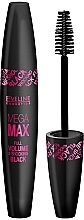 Fragrances, Perfumes, Cosmetics Lash Mascara - Eveline Cosmetics Mega Max Full Volume Shocking Black Mascara