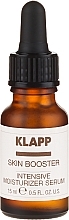 Fragrances, Perfumes, Cosmetics Facial Booster Serum "Intensive Moisturizing" - Klapp Skin Intense Moisturizer Serum