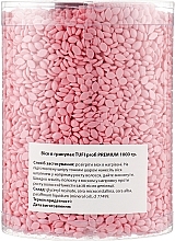 Hot Polymer Granule Wax "Rose" - Tufi Profi Premium — photo N3