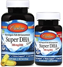 Fragrances, Perfumes, Cosmetics Super DHA Set - Carlson Labs Super DHA