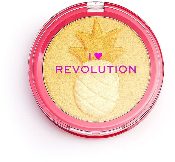 Highlighter - I Heart Revolution Fruity Highlighter Pineapple — photo N5