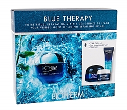 Fragrances, Perfumes, Cosmetics Set - Blue Therapy Eye Cream Biotherm (f/creme/50ml + eye/creme/15ml + serum/15ml)