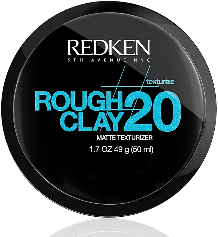 Texturizing Hair Clay - Redken Rough Clay Matte Texturizer 20 — photo N2