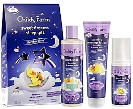 Fragrances, Perfumes, Cosmetics Set - Childs Farm Slumber Time Sweet Dreams Sleep Gift Set (b/soak/250ml + lot/150ml + mist/100ml) (100 ml)