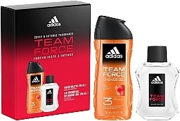 Fragrances, Perfumes, Cosmetics Adidas Team Force - Set (edt/100ml + s/g/250ml)