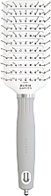 Fragrances, Perfumes, Cosmetics Hair Brush - Olivia Garden Expert Care Vent Nylon White&Grey M