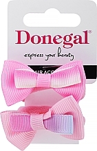 Fragrances, Perfumes, Cosmetics Hair Ties, FA-5659, light pink bows - Donegal