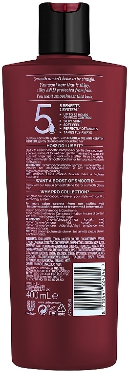 Hair Shampoo - Tresemme Keratin Smooth Shampoo — photo N4