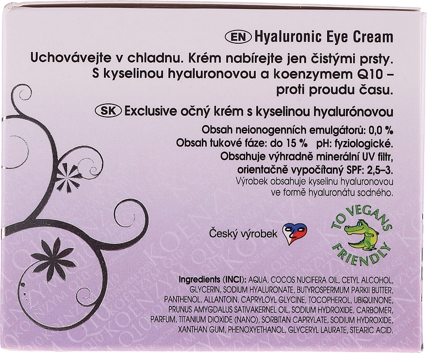 Eye Cream - Bione Cosmetics Exclusive Organic Eye Cream With Q10 — photo N3