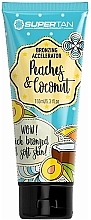 Tan Accelerator Cream 'Peaches & Coconut' - Supertan Peaches & Coconut Bronzing Accelerator — photo N1