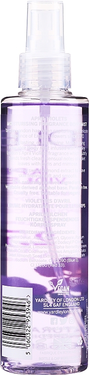 Yardley April Violets Body Mist - Body Mist — photo N2