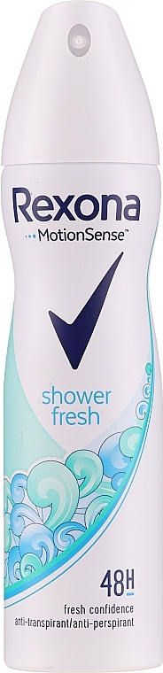 Deodorant Spray "Shower Fresh " - Rexona Motion Sense Shower Fresh Deodorant Spray — photo N1