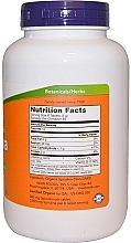 Vegan Supplement "Spirulina" 500mg - Now Foods Certified Organic Spirulina — photo N3
