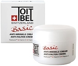 Fragrances, Perfumes, Cosmetics Anti-Wrinkle Cream - Toitbel Basic Anti-Wrinkle Cream