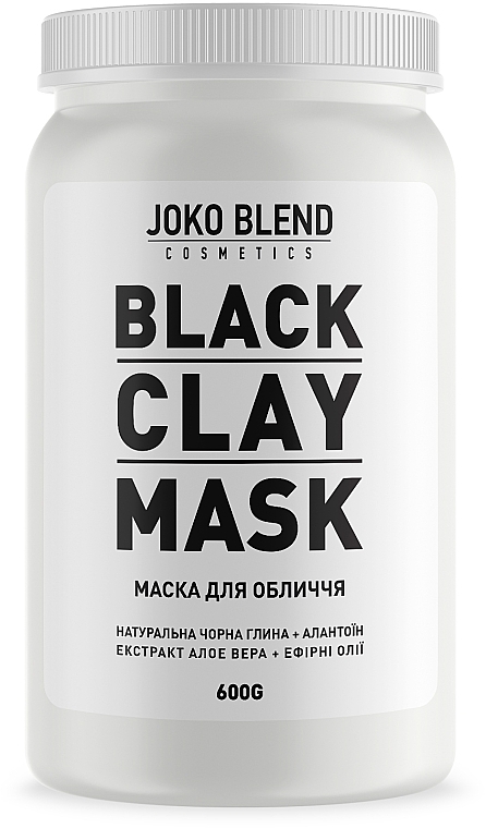 Black Clay Mask - Joko Blend Black Clay Mask — photo N25