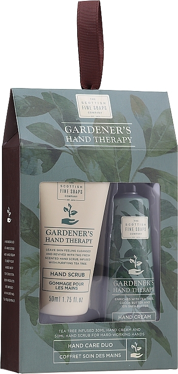 Set - Scottish Fine Soaps Gardeners Therapy Hand Care Duo (scr/50ml + cr/30ml) — photo N3