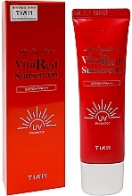 Radiant Sun Cream - Tiam My Signature Vita Red Sunscreen SPF50+/PA+++ — photo N3