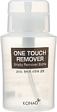 Fragrances, Perfumes, Cosmetics Bottle with Pump Dispenser - Konad One Touch Remover Bottle (empty)