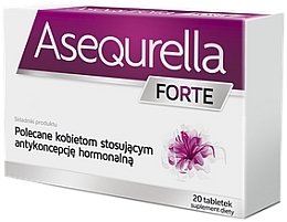 Fragrances, Perfumes, Cosmetics Dietary Supplement in Tablets - Aflofarm Asequrella Forte