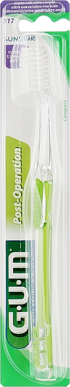 Post Surgical Toothbrush, super soft, light green - G.U.M Post Surgical Toothbrush — photo N1