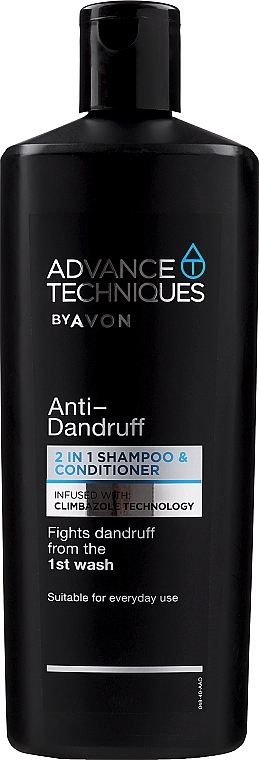 2-in-1 Anti-Dandruff Shampoo & Conditioner - Avon Advance Techniques — photo N3