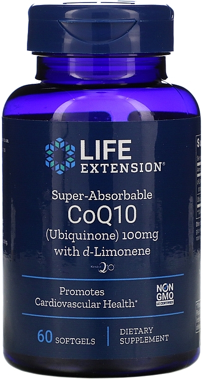 Dietary Supplement "Coenzyme Q10" - Life Extension CoQ10 Ubiquinone — photo N3