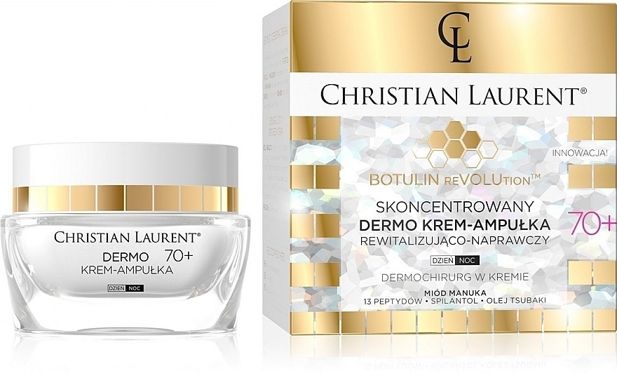 Concentrated Revitalizing & Rejuvenating Cream-Ampoule 70+ - Christian Laurent Botulin Revolution Concentrated Revitalising And Repair Dermo Cream-Ampoule — photo N10