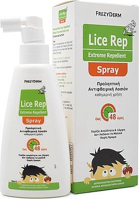 Anti Lice Spray - Frezyderm Lice Rep Extreme Spray — photo N4