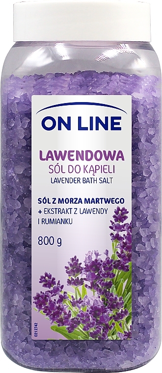 Lavender Bath Salt - On Line Lavender Bath Salt  — photo N7