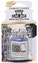 Fragrances, Perfumes, Cosmetics Car Air Freshener - Yankee Candle Car Jar Ultimate Lavender Vanilla