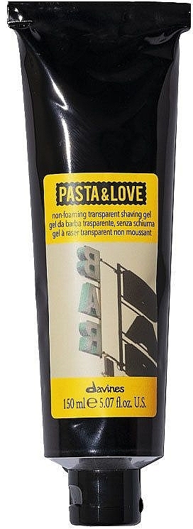 Non-Foaming Transparent Shaving Gel - Davines Pasta & Love Non-Foaming Transparent Shaving Gel — photo N1