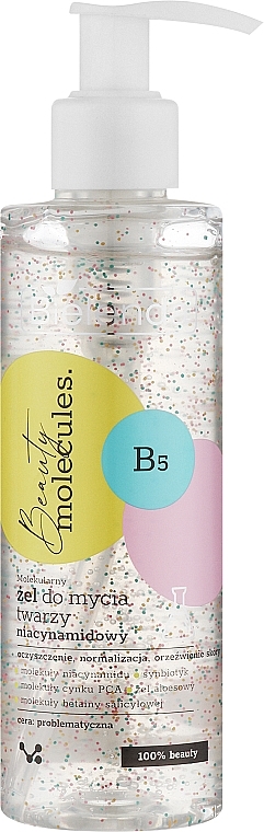 Face Cleansing Gel - Bielenda Beauty Molecules — photo N1