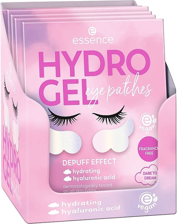 Hydro Gel Eye Patches - Essence Hydro Gel Dare To Dream Eye Patches — photo N8