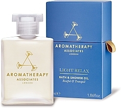 Fragrances, Perfumes, Cosmetics Relax Bath & Shower Oil - Aromatherapy Associates Light Relax Bath & Shower Oil