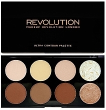 Face Corrector - Makeup Revolution Ultra Contour Palette — photo N5