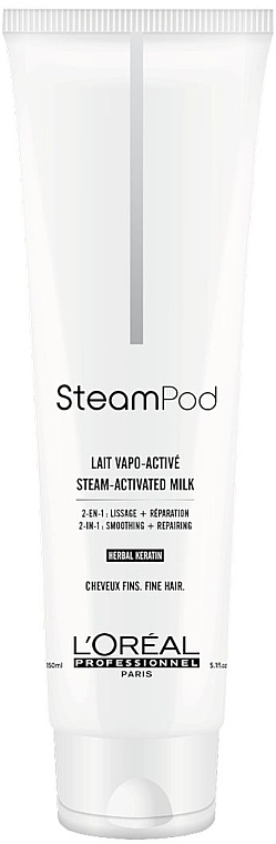 Milk for Thin Hair - L'Oreal Professionnel Steampod Steam-Activeted Milk — photo N1
