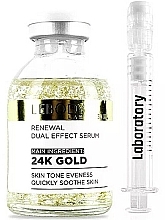 Fragrances, Perfumes, Cosmetics Gold Face Serum - LeBody Renewal Dual Effect Serum 24K Gold