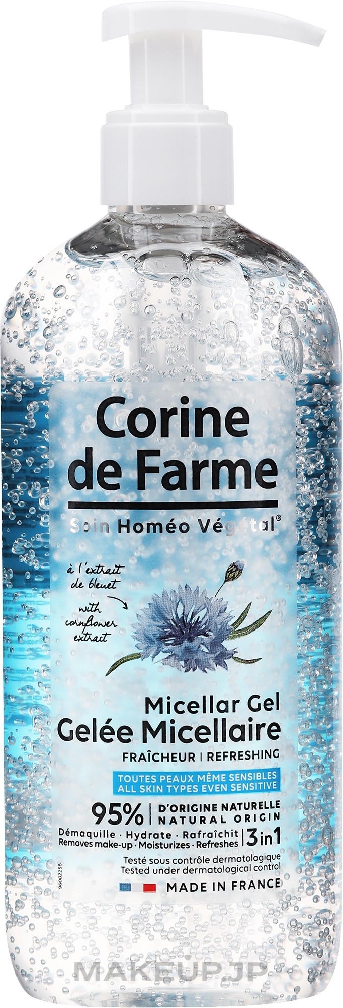 Micellar Gel - Corine De Farme Micellar Gel Refreshing — photo 500 ml