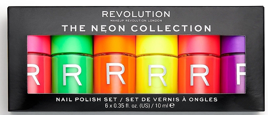 Set - Makeup Revolution The Neon Collection (nail/6x10ml) — photo N1