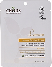 Fragrances, Perfumes, Cosmetics Lemon Face Mask - Chobs Lemon Mask Pack 