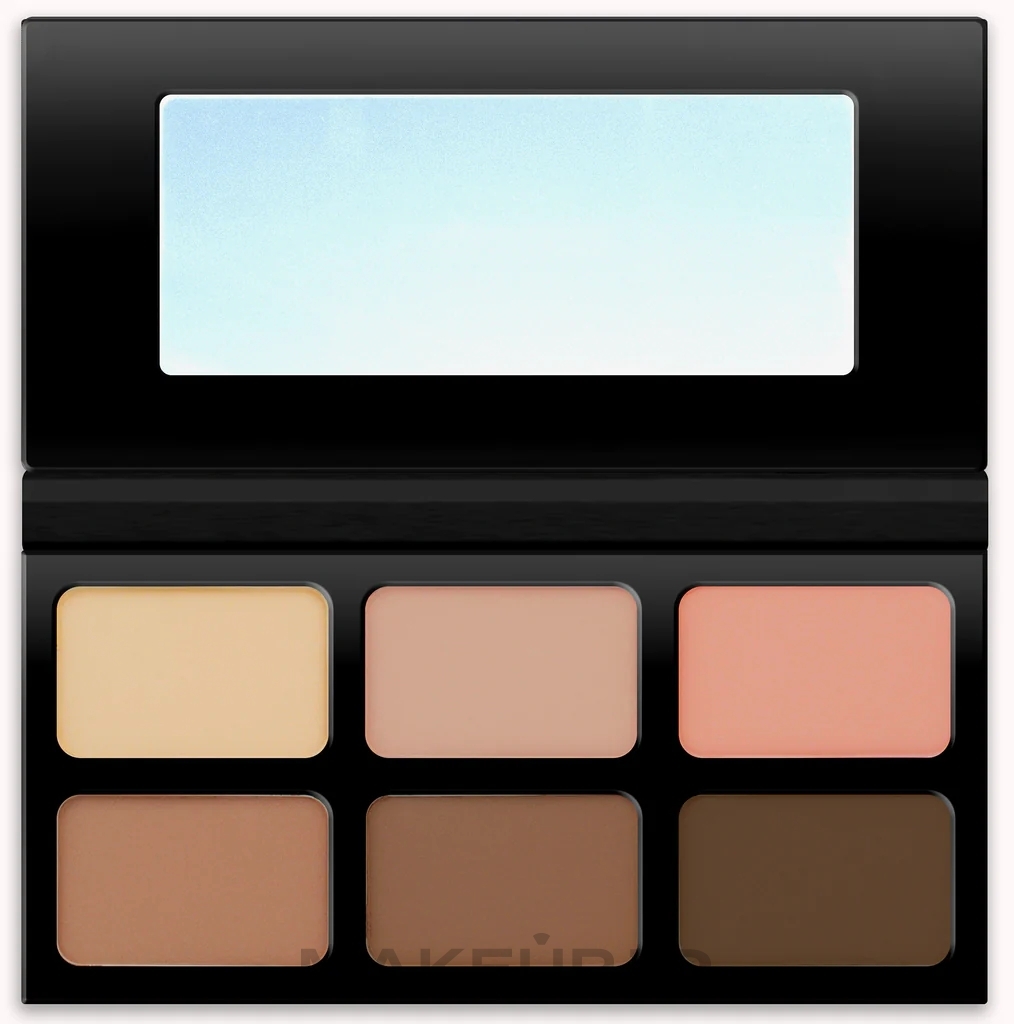 Makeup Palette - Kokie Professional Powder Contour Palette — photo Deep/Dark