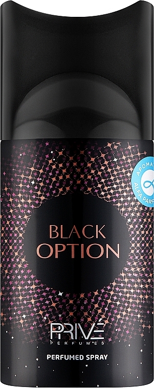 Prive Parfums Black Option - Perfumed Deodorant — photo N9