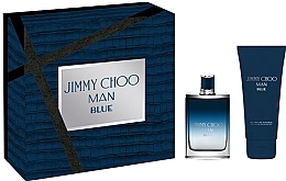 Fragrances, Perfumes, Cosmetics Jimmy Choo Man Blue - Set (edt/50ml + sh/gel/100ml)