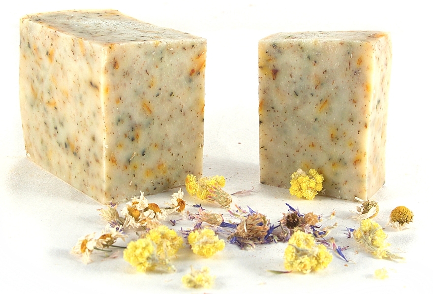 Natural Soap "Herbal Mix" - ChistoTel — photo N1