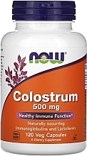 Capsules "Lactoferrin", 500 mg - Now Foods Colostrum — photo N1