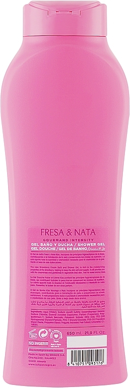 Strawberry Cream Shower Gel - Tulipan Negro Strawberry Cream Shower Gel — photo N2