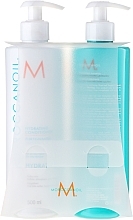 Fragrances, Perfumes, Cosmetics Set - Moroccanoil Hydrating Set (shm/500ml + cond/500ml)