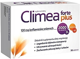 Dietary Supplement for Menopausal Women - Aflofarm Climea Forte Plus — photo N1