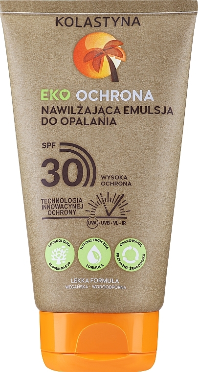 Sunscreen Lotion - Kolastyna ECO Protection Milk SPF30 — photo N6